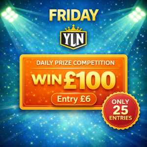 Friday 12 June – £100 Cash Competition - 10:00am